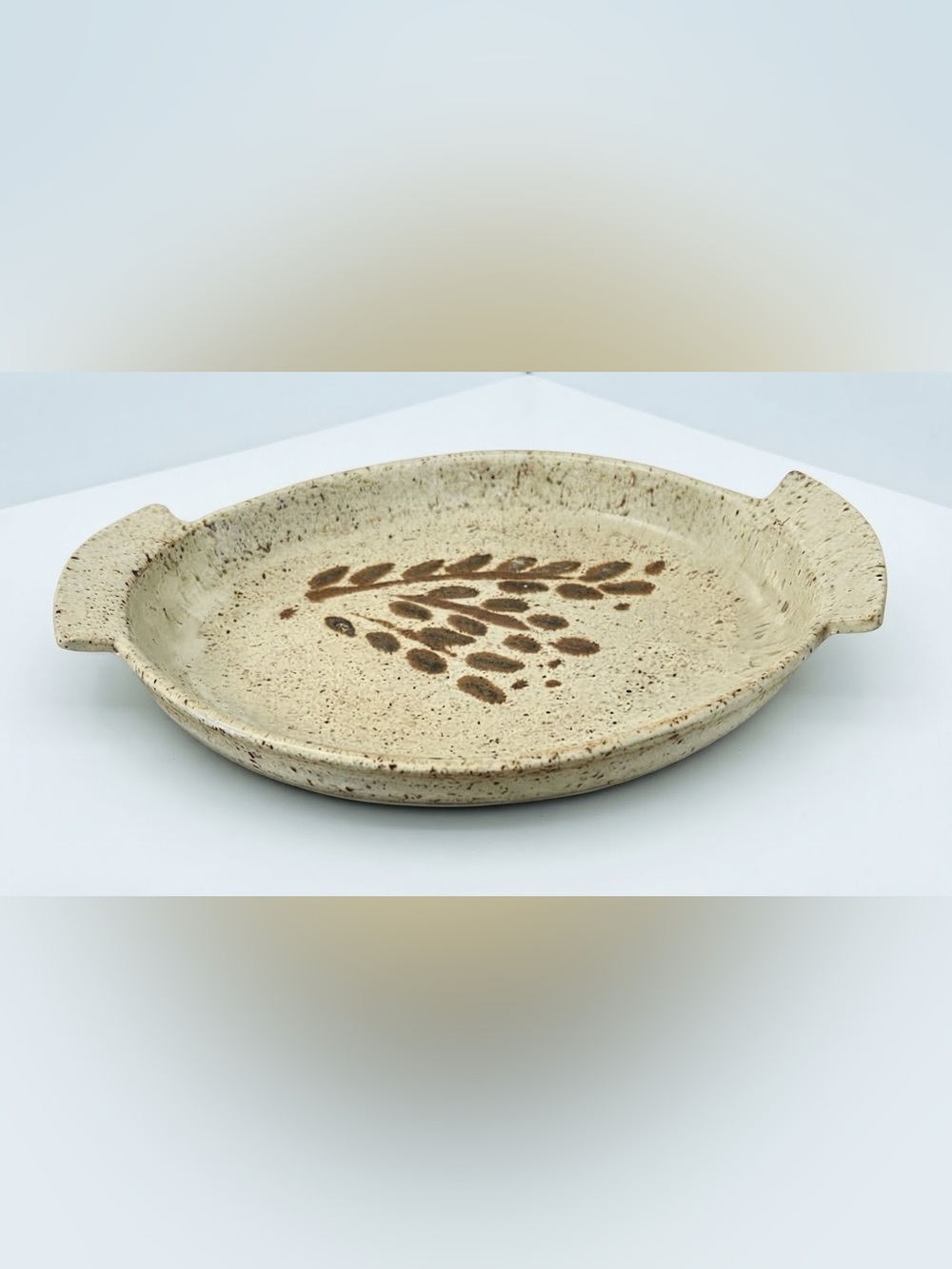 Vintage 70s One-of-a-kind Studio Art Pottery Display, Serving or Catch-all Tray